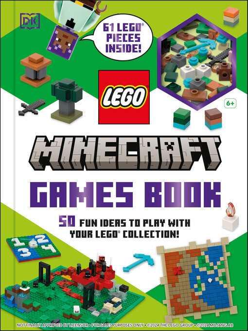 Cover image for LEGO Minecraft Games Book
